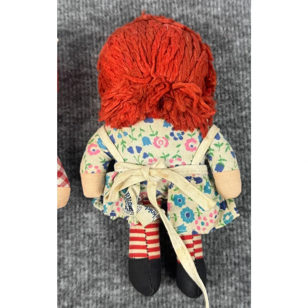 Vtg 70's Knickerbocker Raggedy Ann & Andy 8